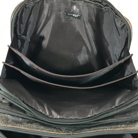 Wilsons Leather Black Rivet Distressed Leather bag - Picture 6 of 13